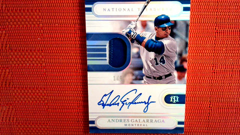 2021 Panini National Treasures 1/5 #TMA-AG Andres Galarraga EBAY 1/1 Default Title