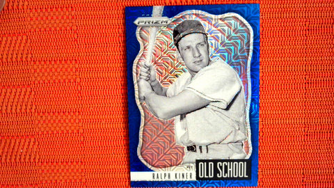 2021 Panini Prizm Old School Blue Mojo 163/199 #OS-10 Ralph Kiner Default Title