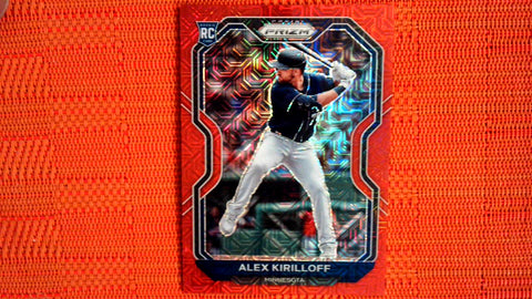 2021 Panini Prizm Red Mojo 75/149 #194 Alex Kirilloff - Rookie Default Title