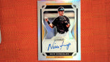 2021 Panini Prizm Draft Picks Baseball Autograph Silver Prizm #AU-GO Nick Gonzales Default Title