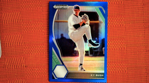 2021 Panini Prizm Draft Picks Baseball Blue Prizm #PDP45 KY Bush Default Title