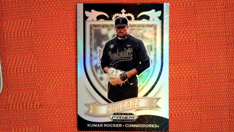 2021 Panini Prizm Draft Picks Baseball Crusade Silver Prizm #C-KR Kumar Rocker Default Title