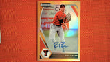 2021 Panini Prizm Draft Picks Baseball Neon Orange Autograph Silver Prizm #PDP130 Dru Baker 16/20 Default Title