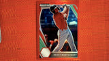 2021 Panini Prizm Draft Picks Baseball Red Prizm #PDP8 Benny Montgomery Default Title