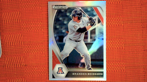 2021 Panini Prizm Draft Picks Baseball Silver Prizm #PDP82 Branden Boissiere Default Title