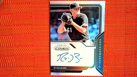 2021 Panini Prizm Pro Penmanship Autograph Silver Prizm Pro Penmanship Auto #PP-RB Ryan Burr Default Title