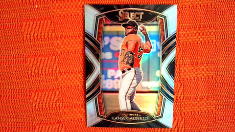 2021 Panini Select Baseball #227 Hanser Alberto Diamond Level Holo Prizm Default Title