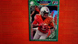 2021 Pro Set Metal Football #48 Justin Fields Green MOJO #8/10 Default Title