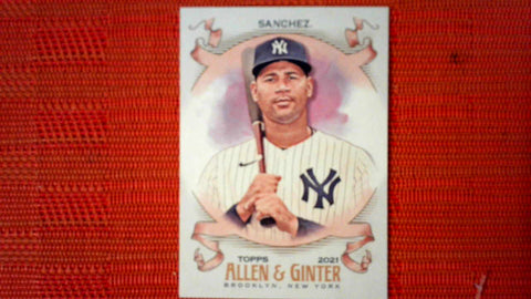 2021 Topps Allen & Ginter: #186 Gary Sanchez - New York Yankees Default Title