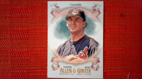 2021 Topps Allen & Ginter: #255 Jim Thome - Cleveland Indians Default Title