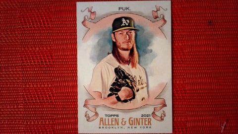 2021 Topps Allen & Ginter: #322 A.J. Puk - Oakland Athletics (SP) Default Title
