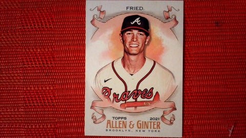 2021 Topps Allen & Ginter: #325 Max Fried - Atlanta Braves (SP) Default Title