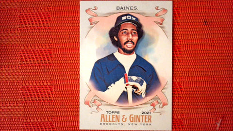 2021 Topps Allen & Ginter: #334 Harold Baines - Chicago White Sox (SP) Default Title