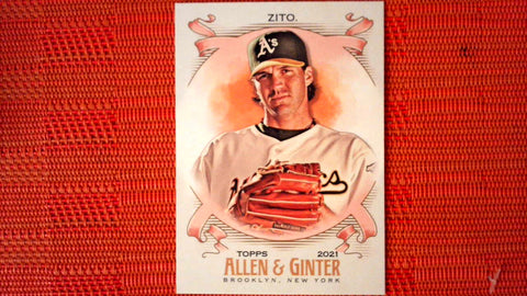 2021 Topps Allen & Ginter: #342 Barry Zito - Oakland Athletics (SP) Default Title