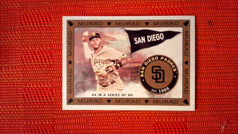 2021 Topps Allen & Ginter: #MR-44 Manny Machado - San Diego Padres (T51 MURAD Reimagined Set) Default Title