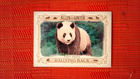 2021 Topps Allen & Ginter: #RB-2 Giant Panda (Rallying Back Set) Default Title