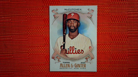 2021 Topps Allen & Ginter Hot Box Silver Foil #134 Andrew McCutchen Default Title