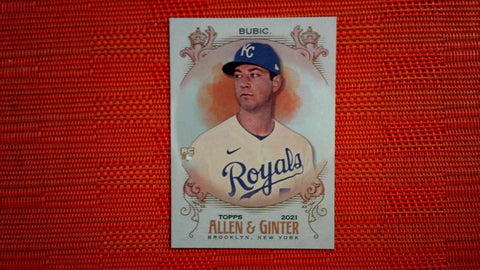 2021 Topps Allen & Ginter Hot Box Silver Foil #135 Kris Bubic Default Title