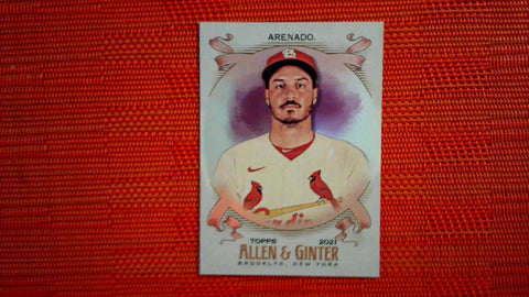 2021 Topps Allen & Ginter Hot Box Silver Foil #136 Nolan Arenado Default Title