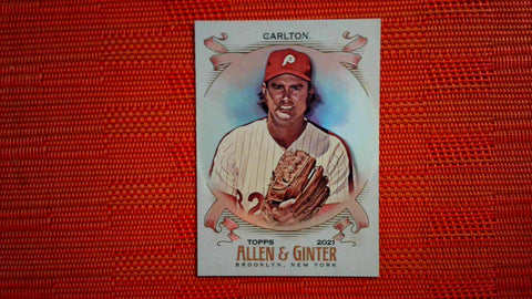 2021 Topps Allen & Ginter Hot Box Silver Foil #145 Steve Carlton Default Title