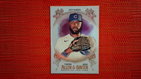 2021 Topps Allen & Ginter Hot Box Silver Foil #154 Jason Heyward Default Title