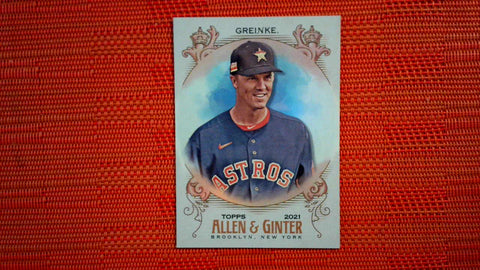 2021 Topps Allen & Ginter Hot Box Silver Foil #172 Zack Greinke Default Title