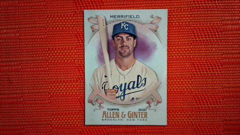 2021 Topps Allen & Ginter Hot Box Silver Foil #179 Whit Merrifield Default Title