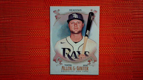 2021 Topps Allen & Ginter Hot Box Silver Foil #192 Austin Meadows Default Title