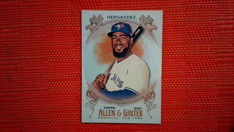 2021 Topps Allen & Ginter Hot Box Silver Foil #193 Teoscar Hernandez Default Title