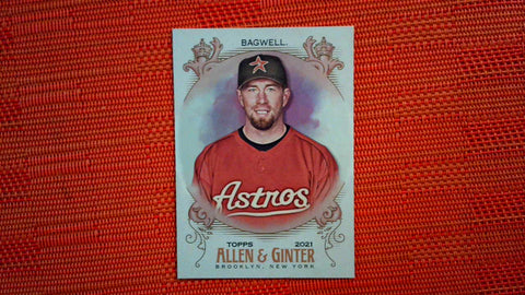 2021 Topps Allen & Ginter Hot Box Silver Foil #20 Jeff Bagwell Default Title