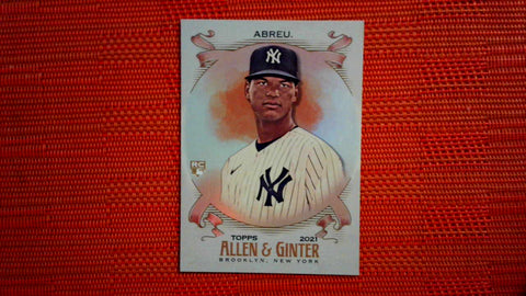 2021 Topps Allen & Ginter Hot Box Silver Foil #217 Albert Abreu Default Title