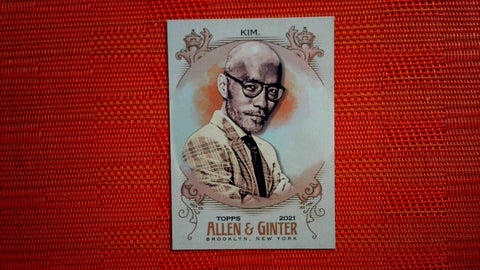 2021 Topps Allen & Ginter Hot Box Silver Foil #222 Daniel Kim Default Title