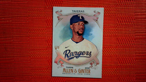 2021 Topps Allen & Ginter Hot Box Silver Foil #228 Leody Taveras Default Title