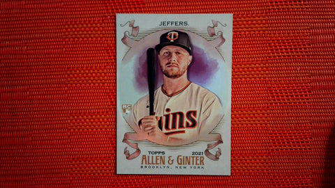 2021 Topps Allen & Ginter Hot Box Silver Foil #242 Ryan Jeffers Default Title