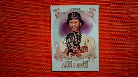 2021 Topps Allen & Ginter Hot Box Silver Foil #283 Triston McKenzie Default Title