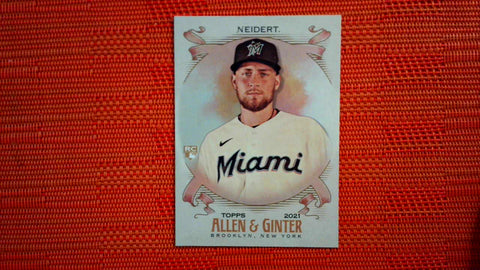 2021 Topps Allen & Ginter Hot Box Silver Foil #300 Nick Neidert Default Title