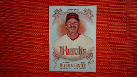 2021 Topps Allen & Ginter Hot Box Silver Foil #54 Randy Johnson Default Title