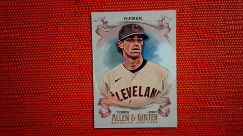 2021 Topps Allen & Ginter Hot Box Silver Foil #66 Shane Bieber Default Title