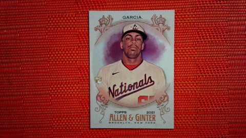 2021 Topps Allen & Ginter Hot Box Silver Foil #76 Luis Garcia Default Title