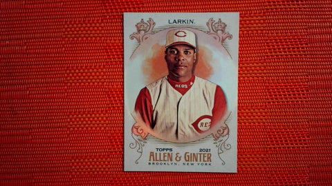 2021 Topps Allen & Ginter Hot Box Silver Foil #78 Barry Larkin Default Title