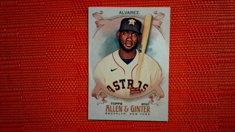 2021 Topps Allen & Ginter Hot Box Silver Foil SP #331 Yordan Alvarez Default Title