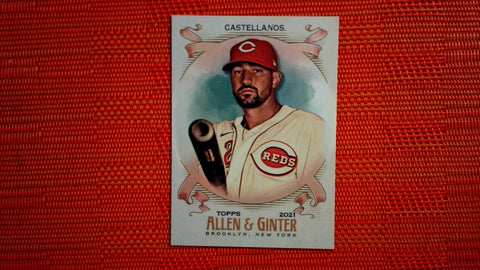 2021 Topps Allen & Ginter Hot Box Silver Foil SP #339 Nick Castellanos Default Title