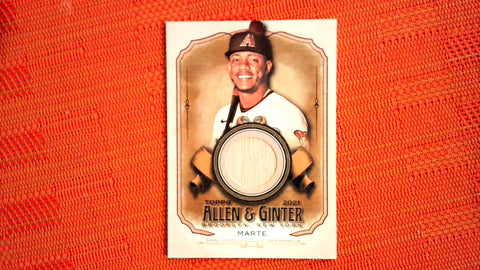 2021 Topps Allen & Ginter Relic Card #AGA-KM Ketel Marte Default Title