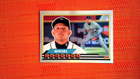 2021 Topps Archives 1989 Topps Big Foil Set #89BF-12 Miguel Cabrera Default Title