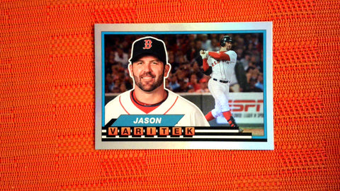 2021 Topps Archives 1989 Topps Big Foil Set #89BF-28 Jason Varitek Default Title