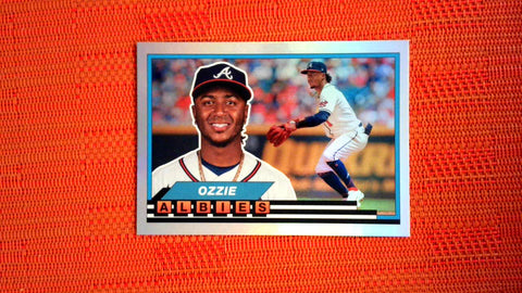 2021 Topps Archives 1989 Topps Big Foil Set #89BF-43 Ozzie Albies Default Title