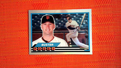 2021 Topps Archives 1989 Topps Big Foil Set #89BF-5 Buster Posey Default Title