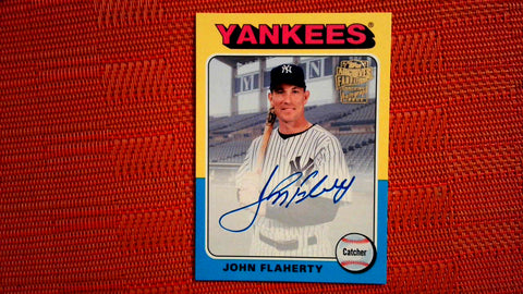 2021 Topps Archives Fan Favorite Auto #FFA-JF John Flaherty Default Title