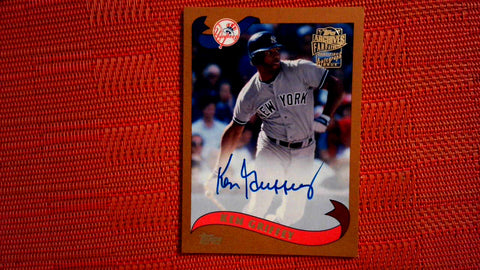 2021 Topps Archives Fan Favorite Auto #FFA-KG Ken Griffey Default Title
