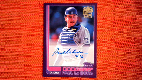 2021 Topps Archives Fan Favorite Auto Purple 68/150 #FFA-PL Paul LoDuca Default Title